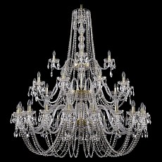 Подвесная люстра bohemia ivele crystal 1402 1402-20-10-5-530-3d-g